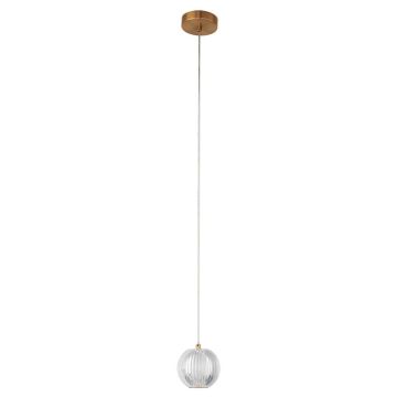 Light Prestige Brillant LP-3303/1P GD Hängande lampa 1x5W/LED 3000K|4000K|6000K 410lm IP20