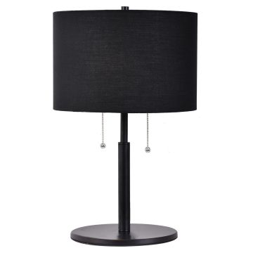 Light Prestige Fogo LP-0304/2T BK Bordslampa 2x15W/E27 IP20