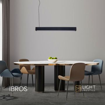 Light Prestige Ibros LP-7001/1P 20 BK-63 18 CCT Hängande lampa 1x18W/LED 4000K 1140 lm IP20
