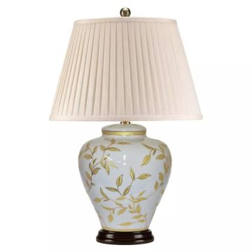 Elstead Lighting Leaves Brown Gold LEAVES-BR-GL-TL Bordslampa 1x60W/E27