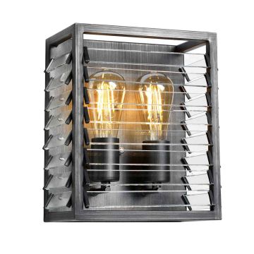 Elstead Lighting Louvre LOUVRE2 Konsollampa 2x60W/E27