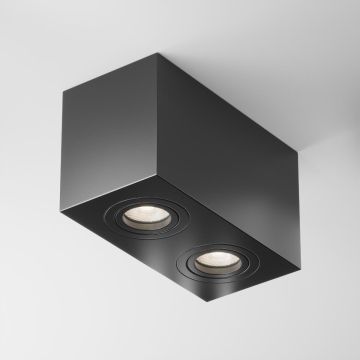 Maytoni ATOM C017CL-02B Ytmonterad downlight 2x50W/GU10 IP20