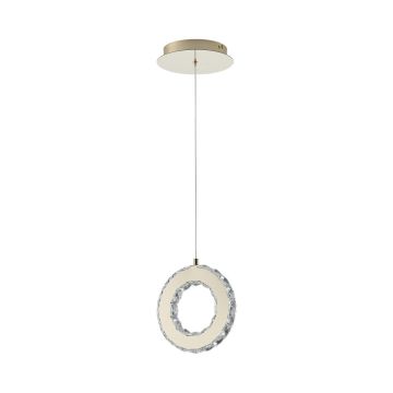 Zuma Line GIRONA MD3713-1-3GT Hängande lampa 1x10W/LED 3000K 1100lm IP20