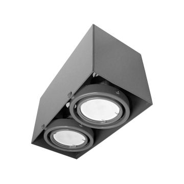 Milagro BLOCCO ML843 Ytmonterad downlight 2x7W/Gu10 3000K 1120lm IP20