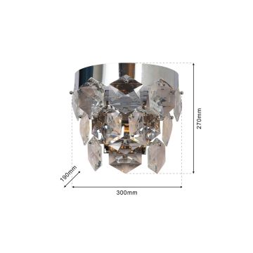 Milagro GRACE ML6934 Konsollampa 2x40W/E14 IP20