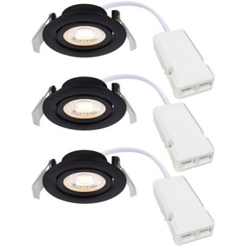 Nordlux Monolo 2510310103 Inbyggd downlight 1x4.8w/led 3000k 450lm ip20