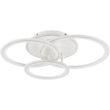Zuma Line LUNAR MS238130-WH Taklampa 4x55W/LED 3000-6000k 5300lm