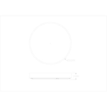 Zuma Line NADI MS724-R500-GD Taklampa 1x50W/LED 3000-6000k 2400lm ip44