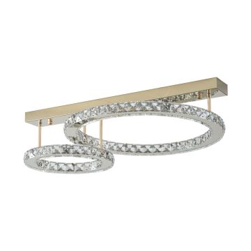 Zuma Line GIRONA MX3713-2-3GT Taklampa 1x36W/LED 3000K 4200lm IP20