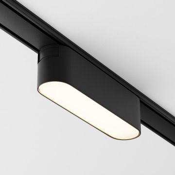 Maytoni BASIS TR080-1-6W3K-B Skenstrålkastare 1x6W/LED 3000K 350LM IP20