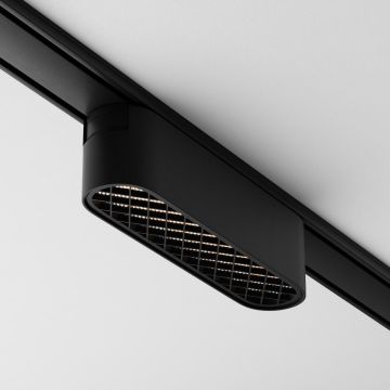 Maytoni BASIS GRID TR084-1-6W3K-B Skenstrålkastare 1x6W/LED 3000K 90LM IP20