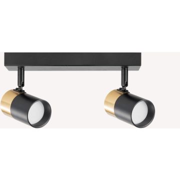 Zuma Line FORI OB-2204BD-2-BK Spotlampa 2x50W/GU10
