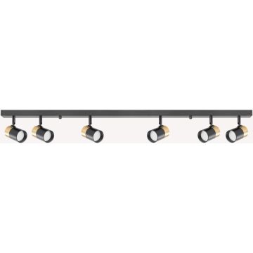 Zuma Line FORI OB-2204BD-6-BK Spotlampa 6x50W/GU10