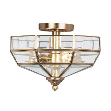 Elstead Lighting OLD PARK OLD-PARK-AB Taklampa 2x60W/E27
