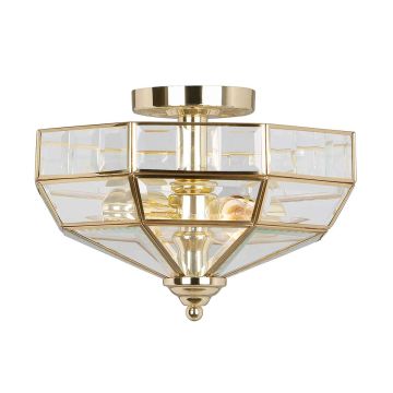 Elstead Lighting OLD PARK OLD-PARK-PB Taklampa 2x60W/E27