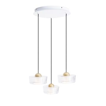Maxlight LIPARI P0543 Hängande lampa 3x22w/led 3000k 1728lm ip20