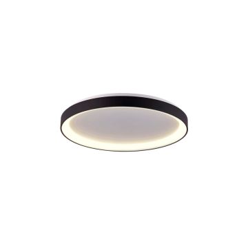 Italux Vico PLF-53675-048RC-BK-3KS4K Taklampa 1x38W/LED 3000K|4000K 3100lm IP20