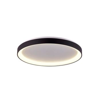 Italux Vico PLF-53675-058RC-BK-3KS4K-TRDIMM Taklampa 1x48W/LED 3000K|4000K 3900lm IP20