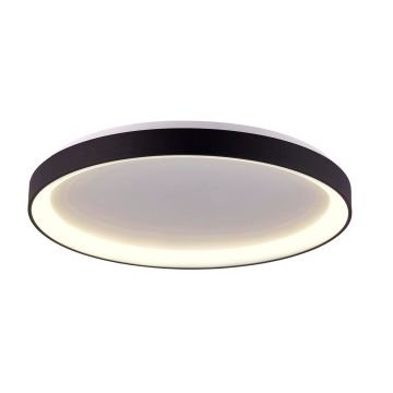 Italux Vico PLF-53675-078RC-BK-3KS4K-TRDIMM Taklampa 1x60W/LED 3000K|4000K 5300lm IP20