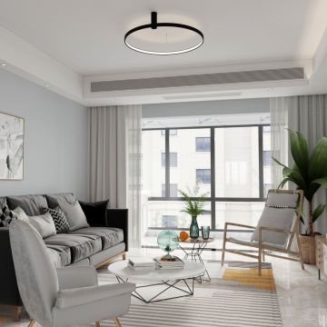 Light Prestige Ring LP-909/1C S BK CCT Hängande lampa 1x35W/LED 3000K|4000K|6000K IP20