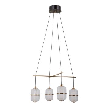 Italux Alani PND-34375-4-BK Hängande lampa 4x24W/LED 3000K 1931lm IP20