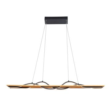 Italux Conato PND-23848-30W-BK-GD Hängande lampa 2x35W/LED 3000K 1200lm IP20