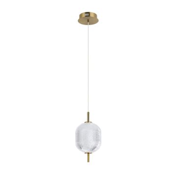 Italux Corado PND-81438-1A-GD Hängande lampa 1x8W/LED 3000K 830lm IP20
