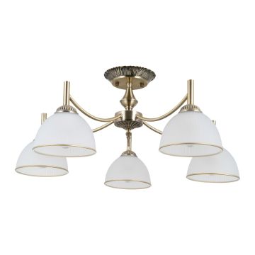 Italux Fener PND-40653-5-ABR-WH Taklampa 5x40W/E27 IP20