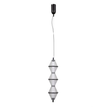 Italux Fuente PND-34395-3V-BK Hängande lampa 3x15W/LED 3000K 1108lm IP20