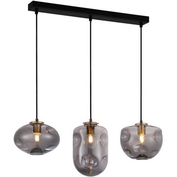 Italux HATELLA PND-112038-3-BRO+SG Hängande lampa 3x40W/E27 IP20
