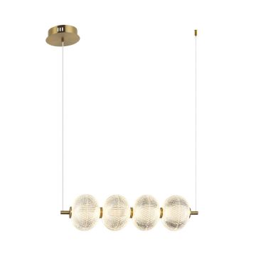 Italux Lazie PND-29038-4-GD Hängande lampa 4x19W/LED 3000K 1400lm IP20