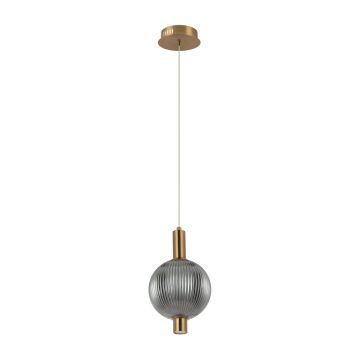 Italux Lenti PND-83631-1-BRO-SG Hängande lampa 1x7W/LED 3000K 310lm IP20