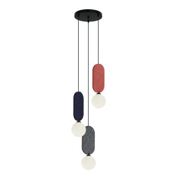 Italux Lorenzo PND-59815A-3-MLTI Hängande lampa 3x25W/G9 IP20