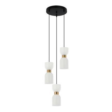 Italux Monza PND-57602-3-BK+BRO Hängande lampa 3x40W/E27 IP20
