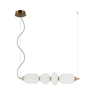Italux Nico PND-8545-4H-AB-WH Hängande lampa 1x18W/LED 3000K 1925lm IP20