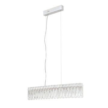 Italux Nosta PND-34364-1-CH-CL Hängande lampa 1x16W/LED 3000K 1507lm IP20