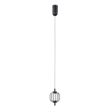 Italux Pedro PND-34405-1-BK Hängande lampa 1x4W/LED 3000K 267lm IP20