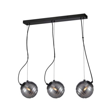 Italux Perona PND-92389-3L-BK Hängande lampa 3x40W/G9 IP20