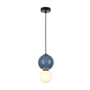 Italux Pieve PND-95221-1S-BLU Hängande lampa 1x5W/LED 3000K 468lm IP20