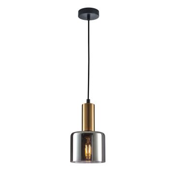 Italux SANTIA PND-65342-1-BRO+SG Hängande lampa 1x40W/E27 IP20