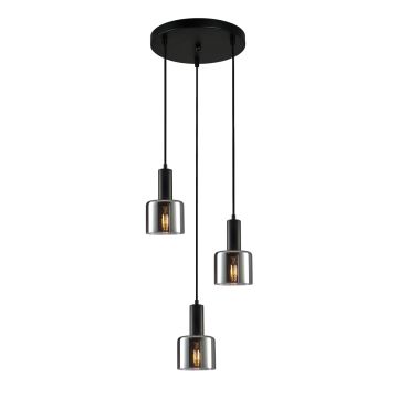 Italux SANTIA PND-65342-3A-BK+SG Hängande lampa 3x40W/E27 IP20