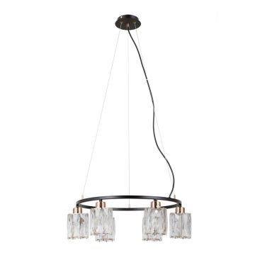 Italux Simona PND-40814-6-BK-HBR Hängande lampa 6x40W/E14 IP20