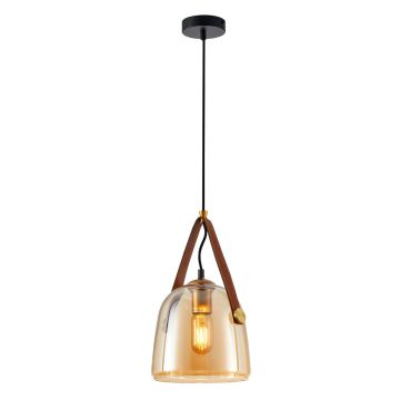 Italux Solta PND-24342-1-BK-AMB Hängande lampa 1x40W/E27 IP20