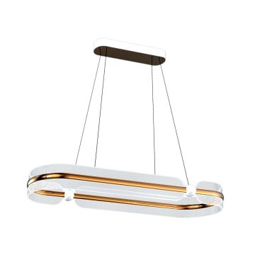 Italux Sopla PND-63728-56W-3K-GD Hängande lampa 1x56W/LED 3000K 3900lm IP20