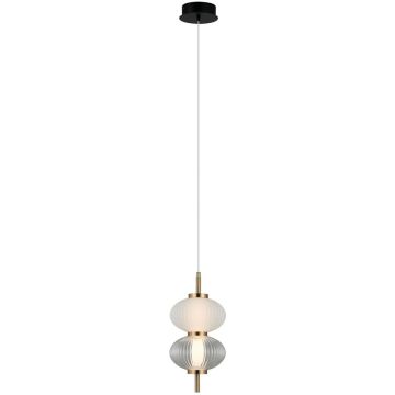 Italux Testa PND-84938-2-BK Hängande lampa 1x8W/LED 3000K 500lm IP20