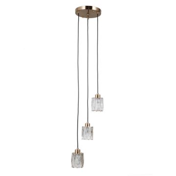 Italux Torno PND-40813-3R-HBR Hängande lampa 3x40W/E14 IP20