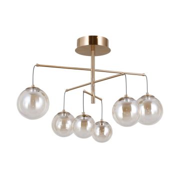 Italux Velada PND-34381-6-HBR Taklampa 6x30W/LED 3000K 2010lm IP20