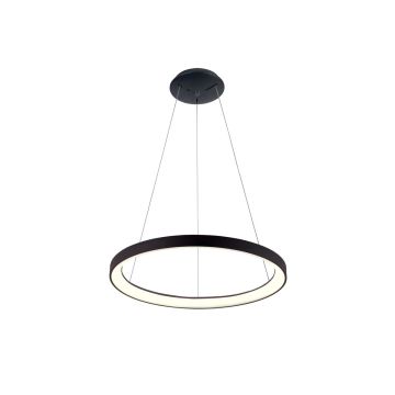 Italux Vico PND-53675-048RPC-BK-3KS4K Hängande lampa 1x38W/LED 3000K|4000K 3200lm IP20