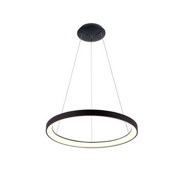 Italux Vico PND-53675-058RPC-BK-3KS4K-TRDIMM Hängande lampa 1x48W/LED 3000K|4000K 4000lm IP20