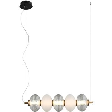 Italux Testa PND-84938-4-BK Hängande lampa 1x19W/LED 3000K 1200lm IP20